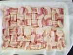 Weave all strips of bacon